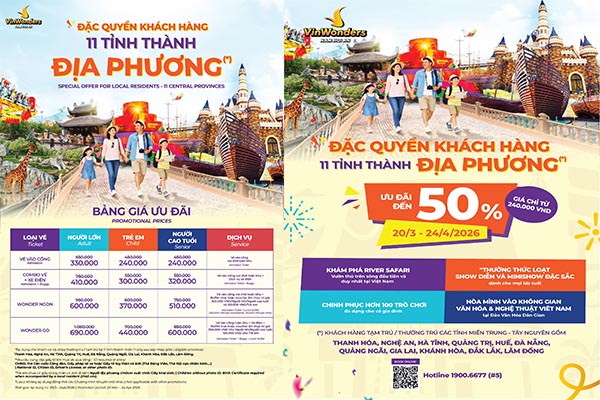 vé vinpearl nam hội an địa phương 2026